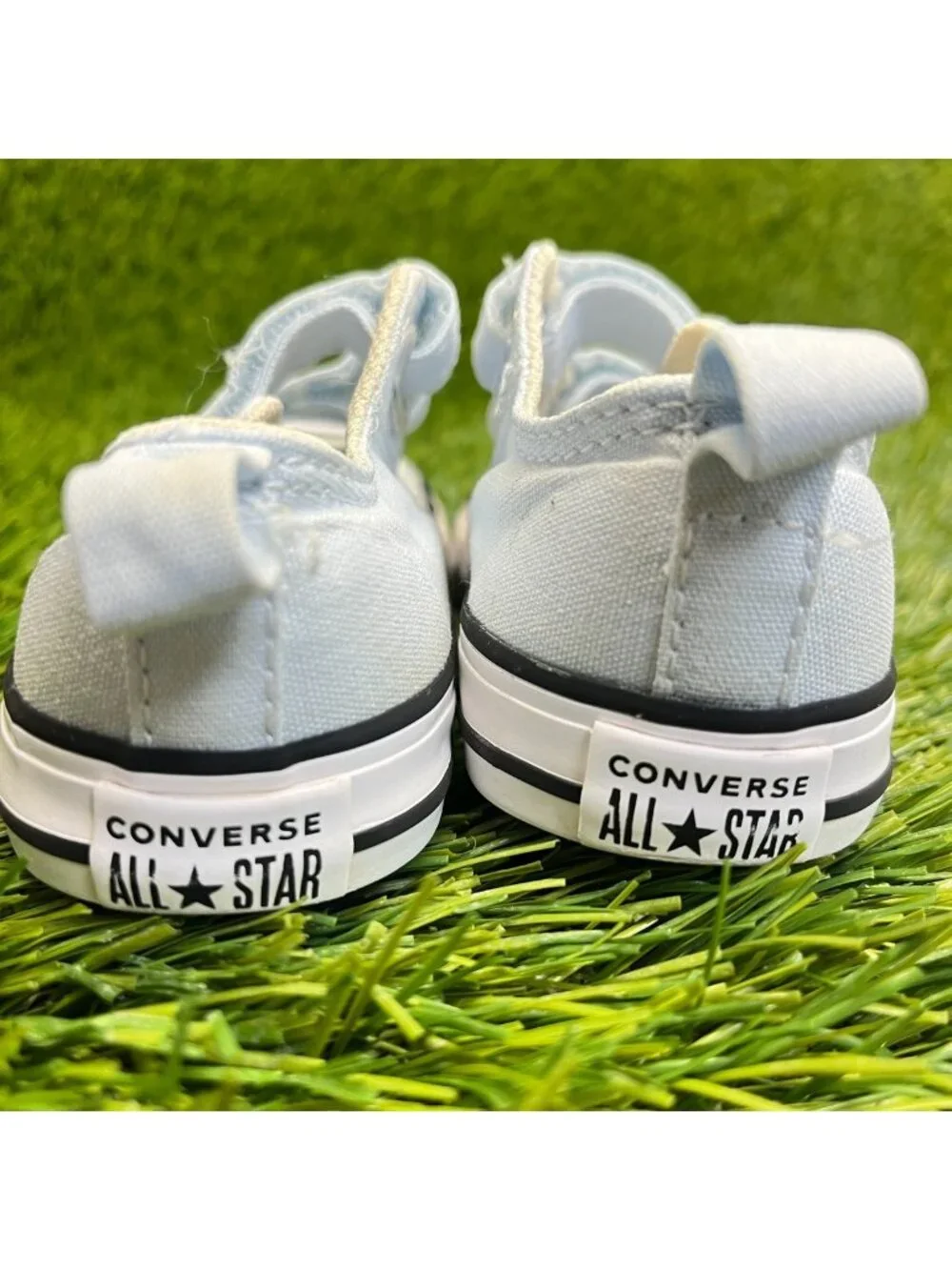 Converse Chuck Taylor All Star 2V Toddler Size 5C Blue Athletic Shoes Sneakers